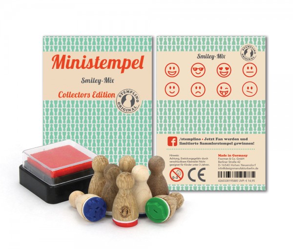 Ministempel Smiley - Mix