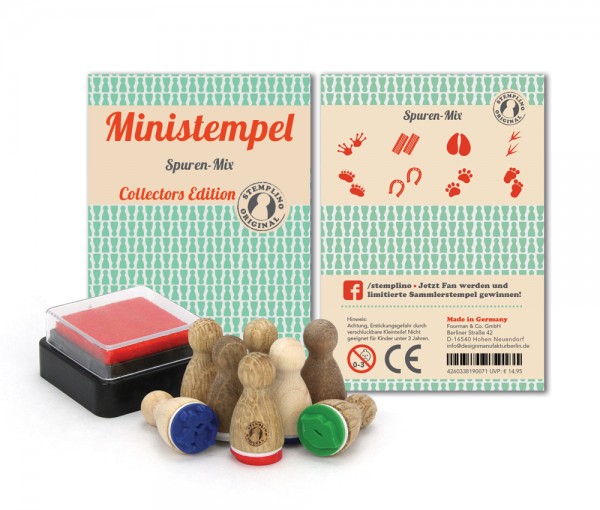 Ministempel Spuren - Mix