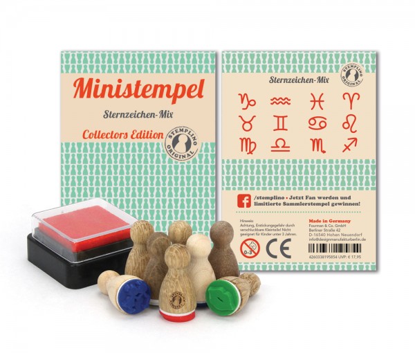 Ministempel Sternzeichen - Mix