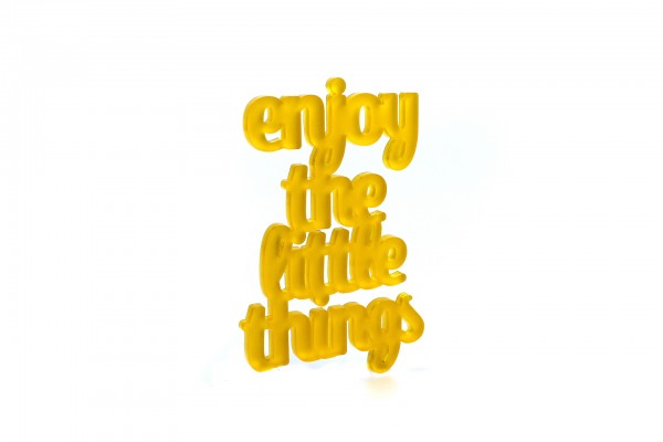 Acryltypo® - Enjoy the little things