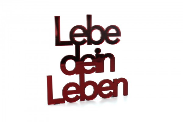 Acryltypo® - Lebe dein Leben