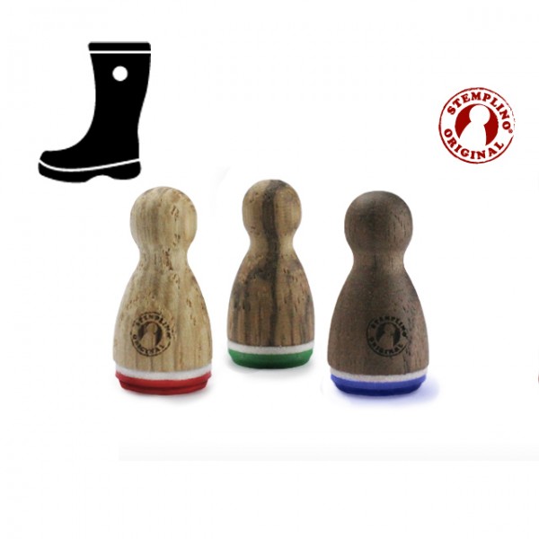 Ministempel Gummistiefel