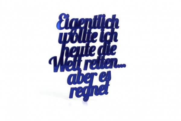 Acryltypo® - Welt retten