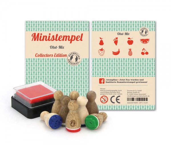 Ministempel Obst - Mix