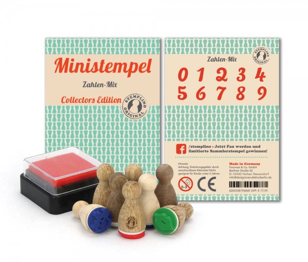 Ministempel Zahlen - Mix