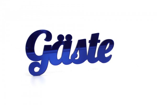 Acryltypo® - Gäste